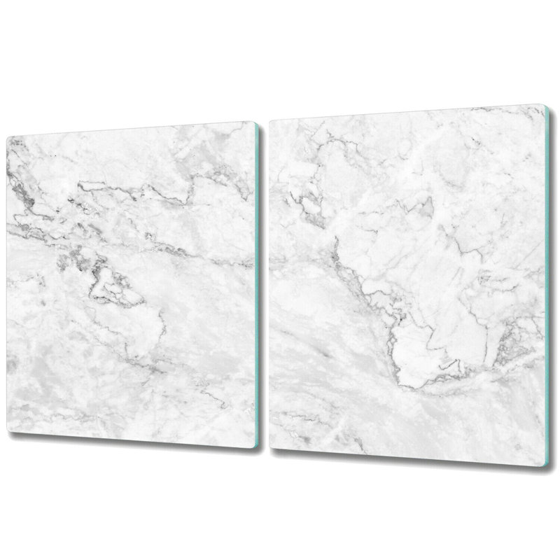 Reinerton Tempered Glass Chopping Board, 52cm x 30cm