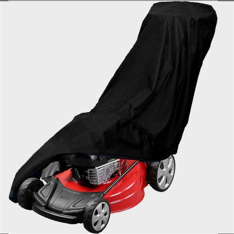 Housse d'extérieur pour tondeuse à gazon avec cordon de serrage imperméable