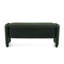 Élégant banc de rangement avec repose-pieds en forme de boucle avec un design simple et grand-32040233