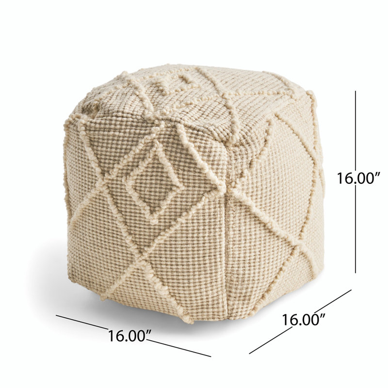 Upholstered Pouf