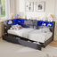 Upholstered Linen Daybed-323352534-323352535