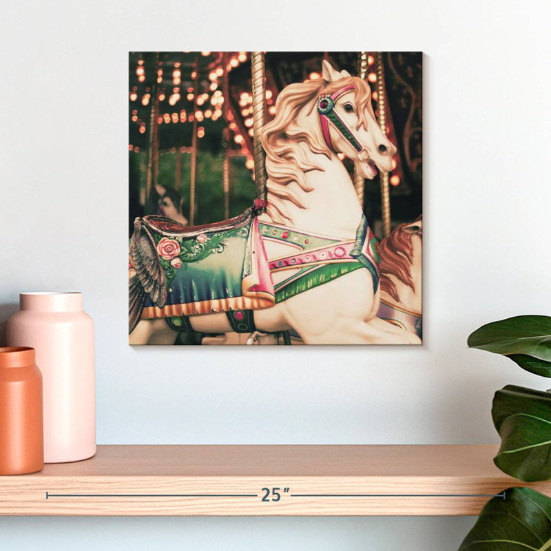 Kerner Carnival Carousel, 16" H x 16" W