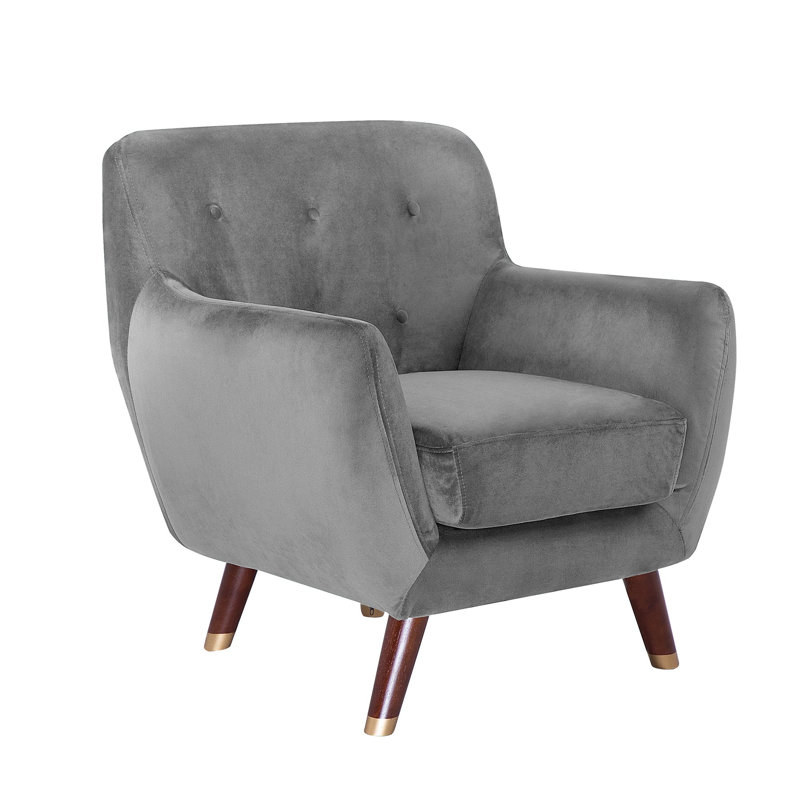 Lesse Upholstered Armchair, Grey