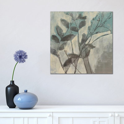 Sepia and Spa II 1 Piece Wrapped Canvas Wall Art