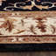 Atlasburg Oriental Hand-Knotted Wool Black Area Rug-25749178