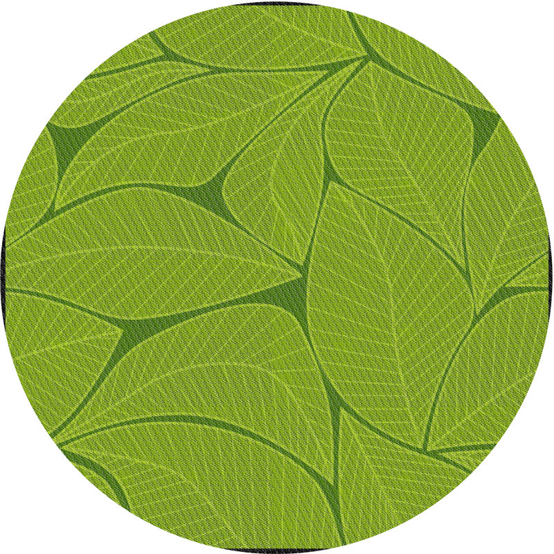 Tapis vert Power Loom, Rond 7 pi