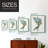 Blue Tulip Picks II Framed Print - Solid Wood-312357951-312357947