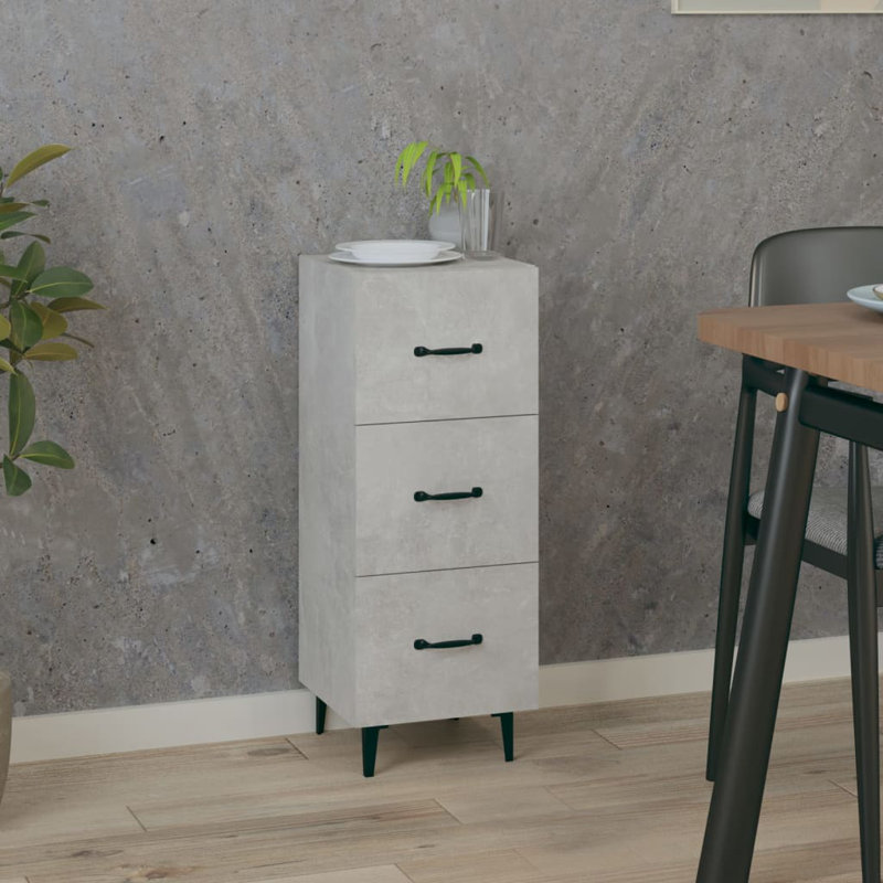 Kallieann End Table, Concrete Grey