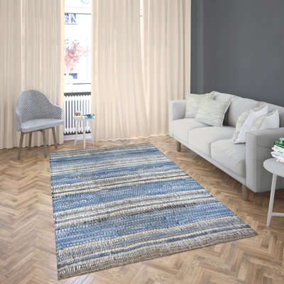 Jaydin Cotton Striped Indoor Rug