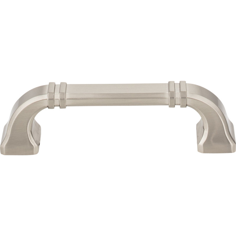 Ella Bar Pull, Satin Nickel, 6 5/16