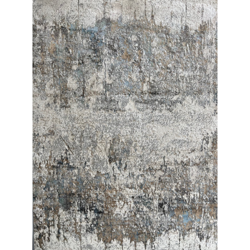 Abstract Indoor Rug, Rectangle 8' x 11'