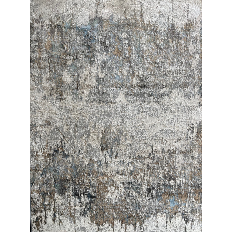 Performance Abstract Indoor Rug, Rectangle 10' x 13'