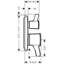 Ecostat Classic Pressure Shower Faucet Trim-63222508
