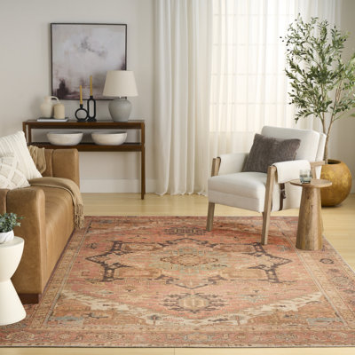 Tapis d'intérieur multicolore Heriberto