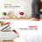 CUCKOO Micom Rice Cooker & Warmer, 6 cups, LCD-Display 11-Menu Options, Turbo, Mixed, and Brown/GABA, Porridge, Steam MultiCook, My Mode, 16-Various Cooking Methods, Red/White