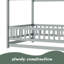 Lit en bois avec structure de toit House House-479896000-479896007