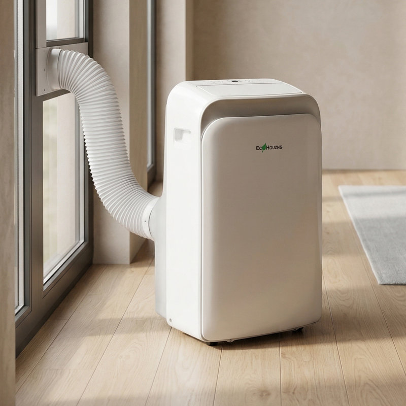 Homevision Technology 14000 BTU Portable Air Conditioner for 450 Square Feet with Heater