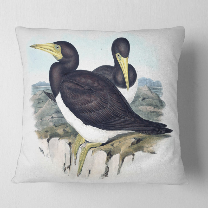 Housse de coussin carrée australienne Birds, 18" x 18"