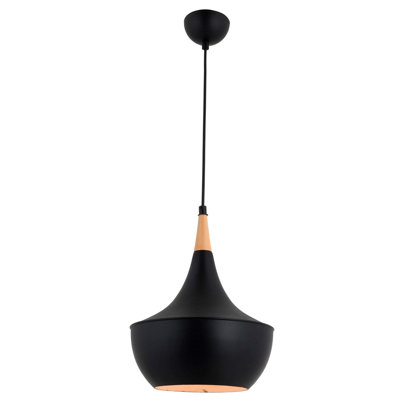 Luminaire suspendu style école 1 lumière