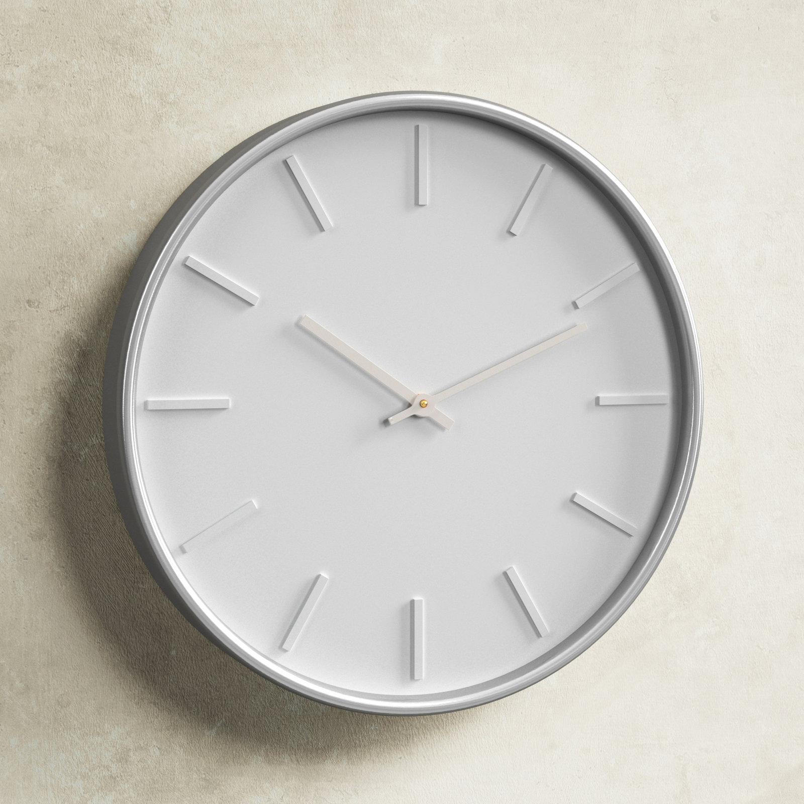 24.25'' Metal Wall Clock