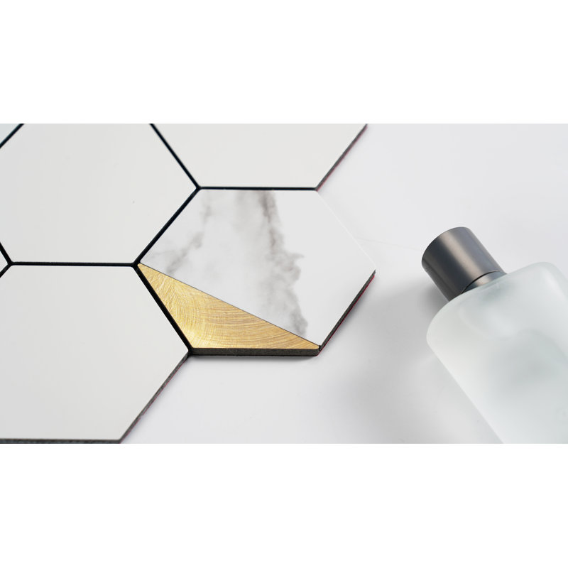 Aluminum Peel and Stick Mosaic Tile