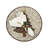 Glass Beads Embroidered Round Placemat