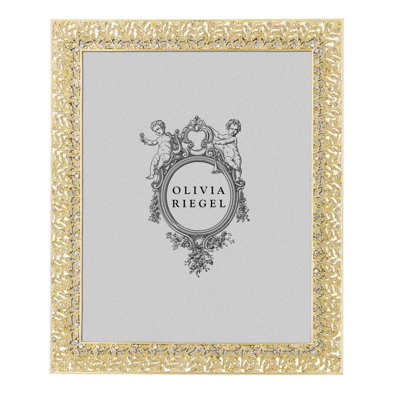 Florence Metal Picture Frame, Gold, 5" x 7"