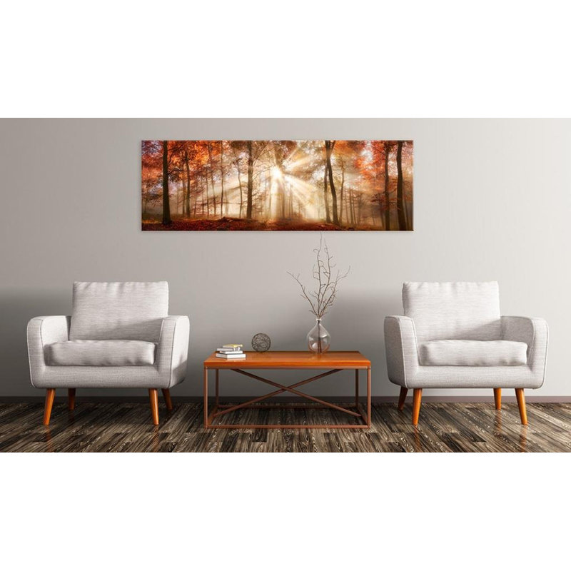 " Autumnal Dawn ", 18" H x 53" W x 0.7" D