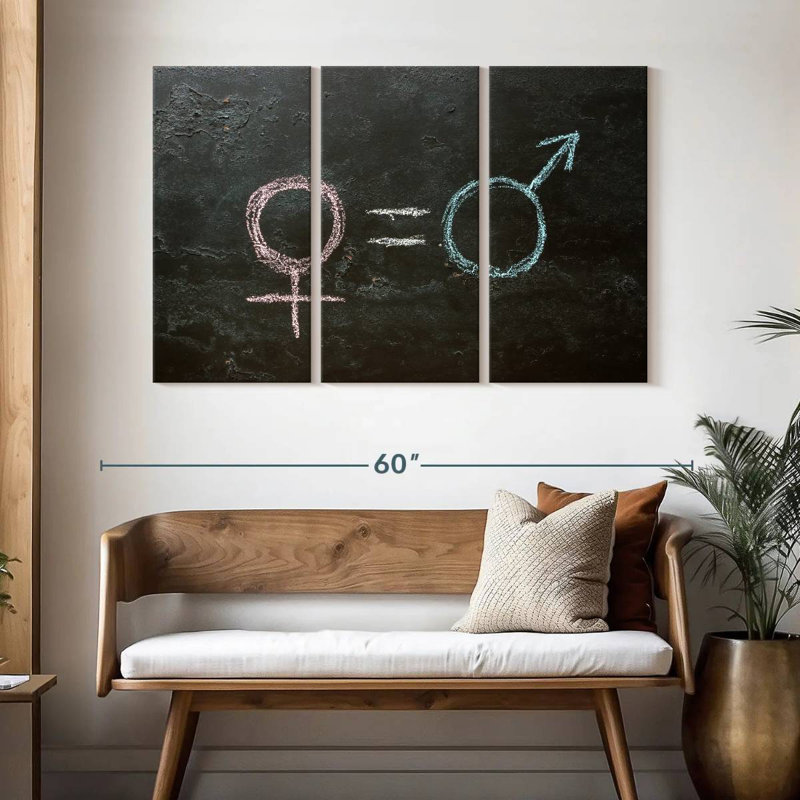 Symbole d'autonomisation des femmes khyia, H 32 po x l 50 po