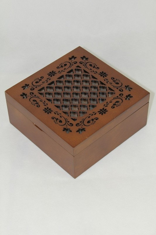 Wood Jewelery Box, Brown