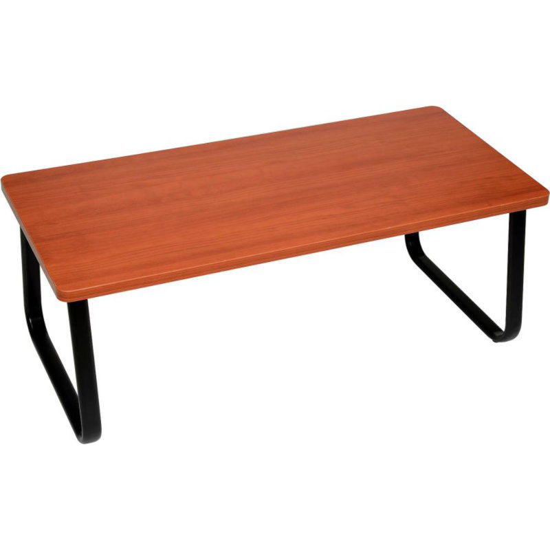 Table basse à 4 pieds, Merisier