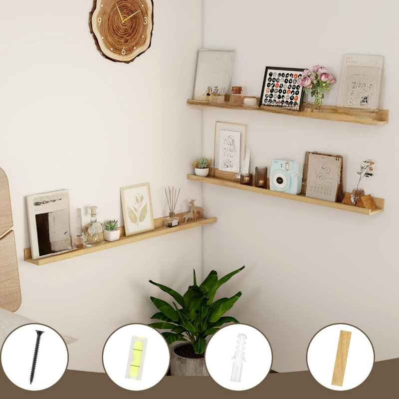 Wood Floating Shelf