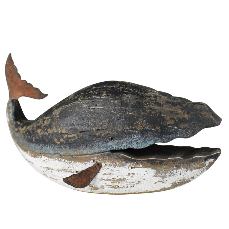 Bois rustique et baleine Eastport