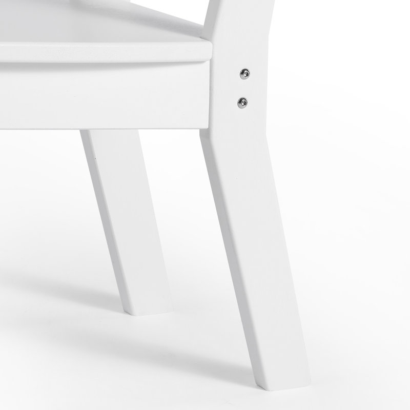 Chaise de salle à manger pour enfants, Blanc