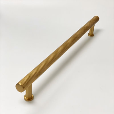 Lines Bar/Handle Pull in Satin Brass