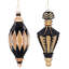 Baroque Finial Ornament, Set Of 6 - 7 Inches