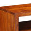 Meuble télé vidaXL Acacia massif multicolore, bois d'ingénierie moyen