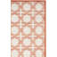 Tapis intérieur / extérieur ivoire / orange Thornbury-1979189092