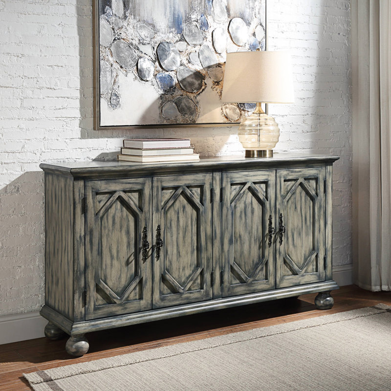 Console Pavan (finition grise rustique)