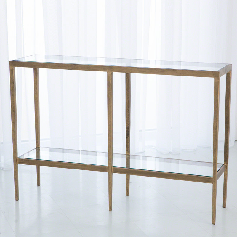 Laforge Console, Antique Gold