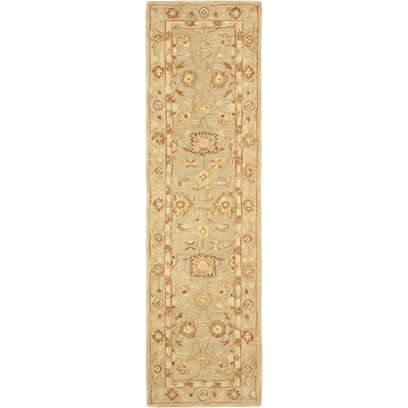 Tingley Hand Tufted Wool Oriental Rug, Runner 2'3" x 8'