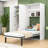 Murphy Bed with Wardrobes and Folding Mechanism, Convert into A Cabinet-1560805166-1560805164