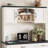 Computer Desk with Built-In Electrical Outlet-168337122