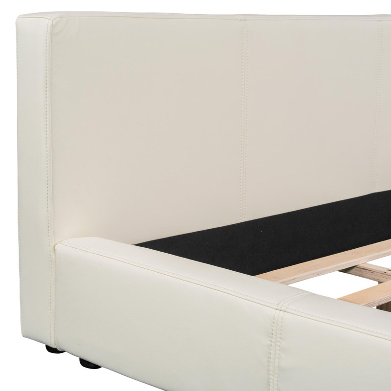 Base de lit tapissier avec lattes Modern Modern, Double