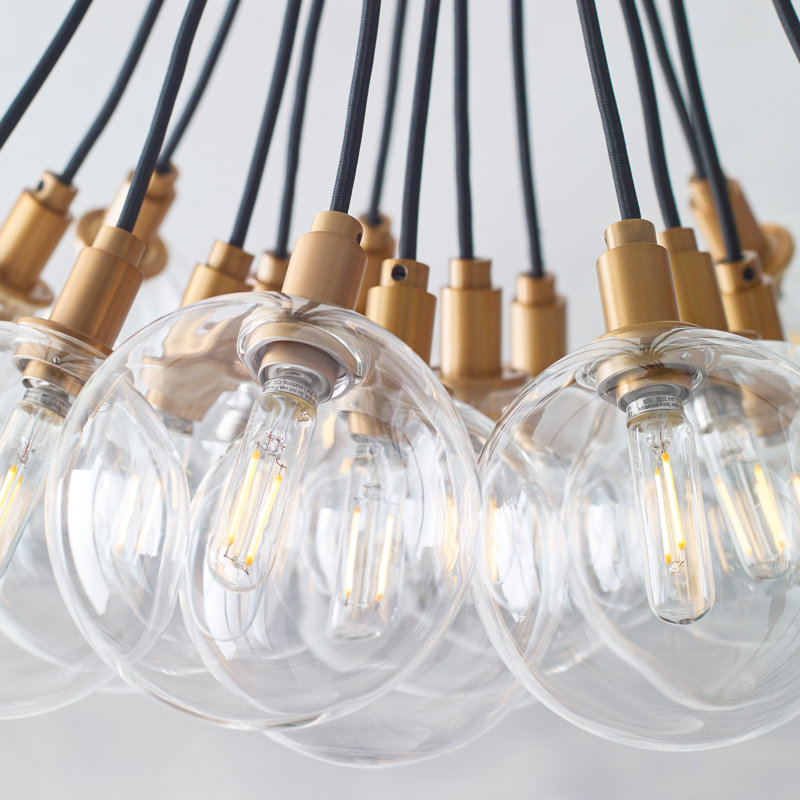 Gambit 19 - Light Pendant, Yes, Aged Brass