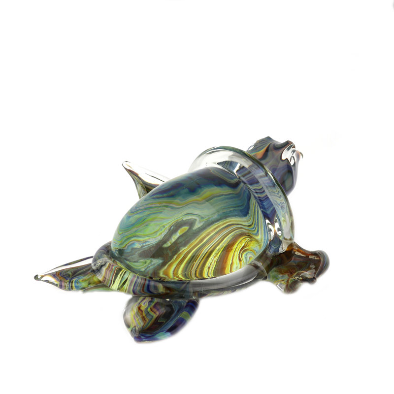 Murano Glass Calcedonia Turtle