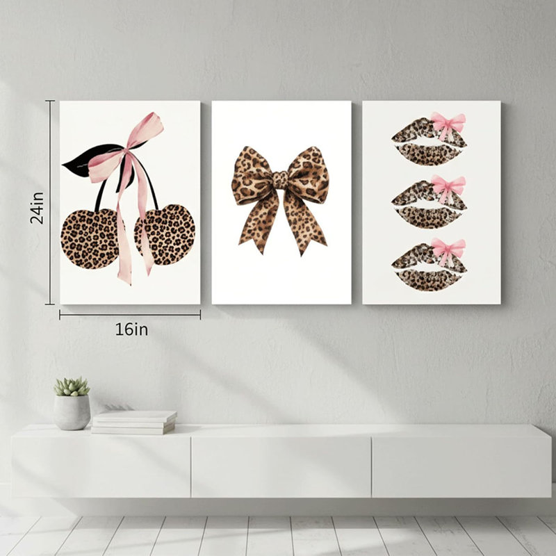 3 Piece Wrapped Canvas Print