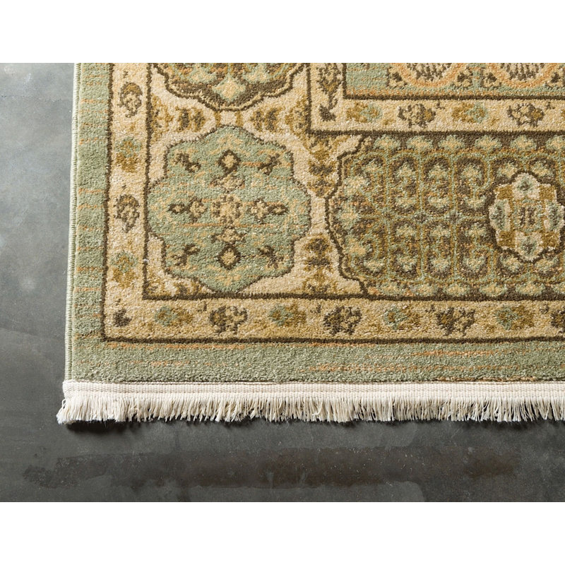 Tapis à motif oriental brun Palazzo, Rectangle 2 pi x 3 pi