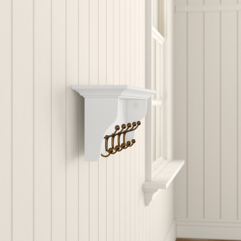 Belchertown Wall 5 - Hook Wall Mounted Coat Rack