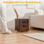 Chauffages d'appoint infrarouges Riifi pour usage intérieur, 1000/1500 W, avec roulettes, thermostat, commutateur °C/°F, mode éco.